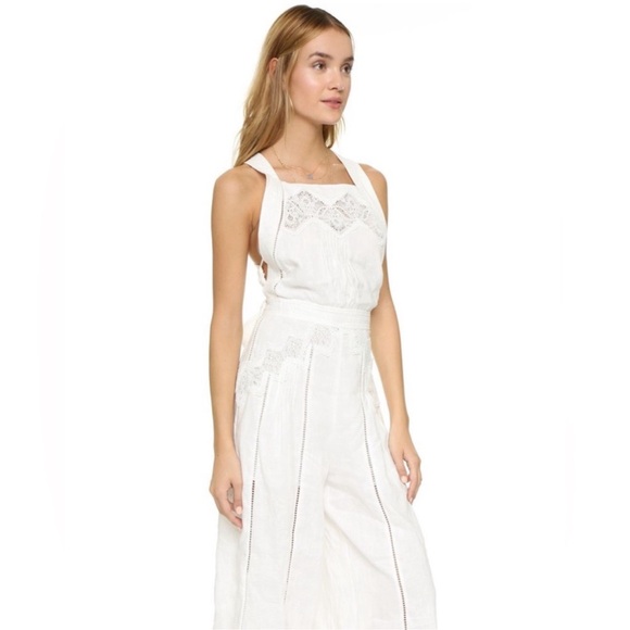 ZIMMERMANN EMPIRE VIRTUE JUMPSUIT WHITE Size: Zimmerman 3 - Picture 2 of 15